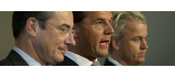 ANP-13904683-Rutte-Verhagen-Wilders-610
