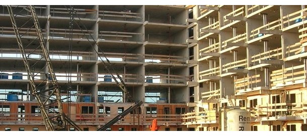 bouw appartementen