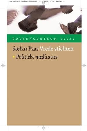 Stefan Paas: omslag van boek Vrede stichten