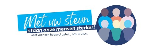 Met uw steun staan onze mensen sterker