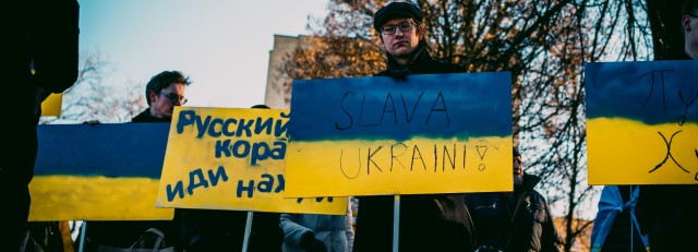 Protest aanval Rusland