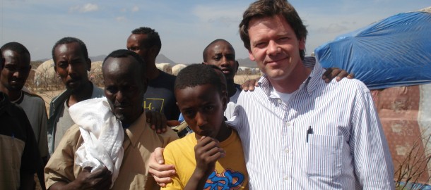 Joël Voordewind bij Somalische vluchtelingen aan de grens Somalië en Ethiopië (2)