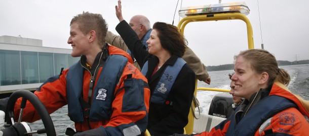 Tineke bij opening Waterschapscampagne 3