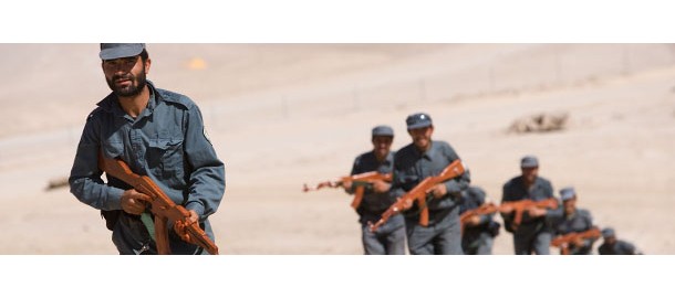 foto Defensie - afghaanse politie op training