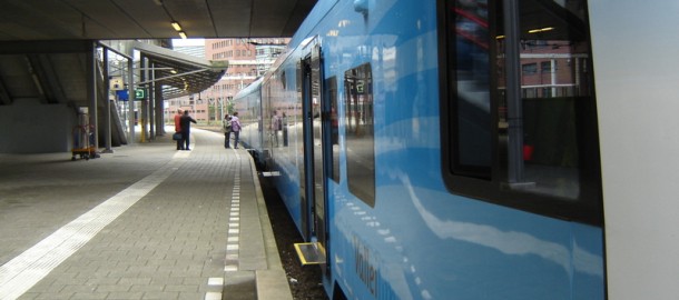 Valleilijn-trein op station Amersfoort 5