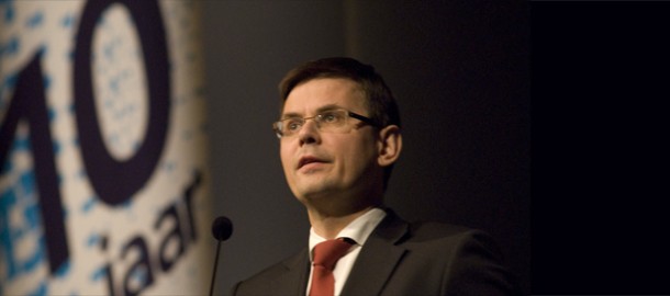 André Rouvoet - banner presentatie vp 2010