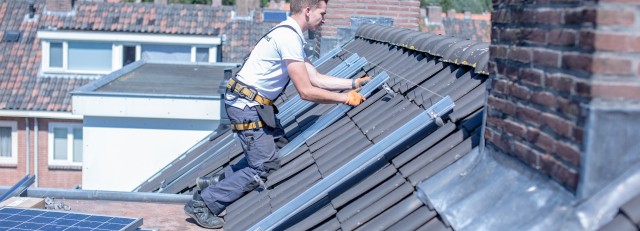 Zonnepanelen op dak