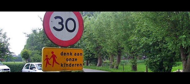 denk aan onze kinderen