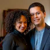 Sharon Kips en Gilbert Thera