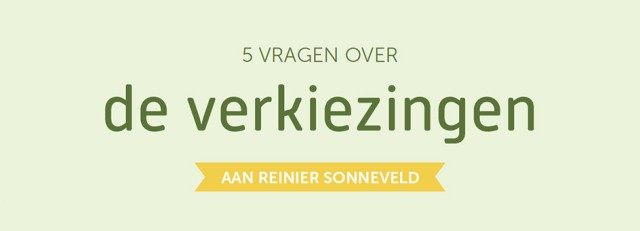 Topbanner 5 vragen over de verkiezingen aan Reinier Sonneveld