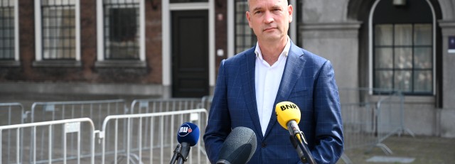 Gert-Jan bij pers 2021