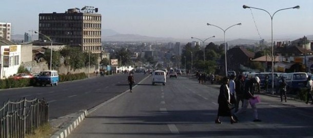 Addis Abeba ethiopie Churchill Road