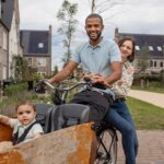 gezin met bakfiets